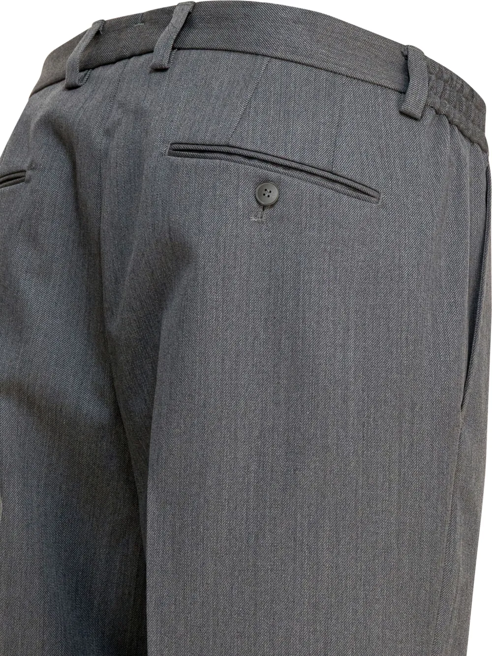 Briglia 1949 Plooibroek met knopen Grijs