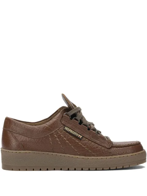 Musto textured lace-up sneakers