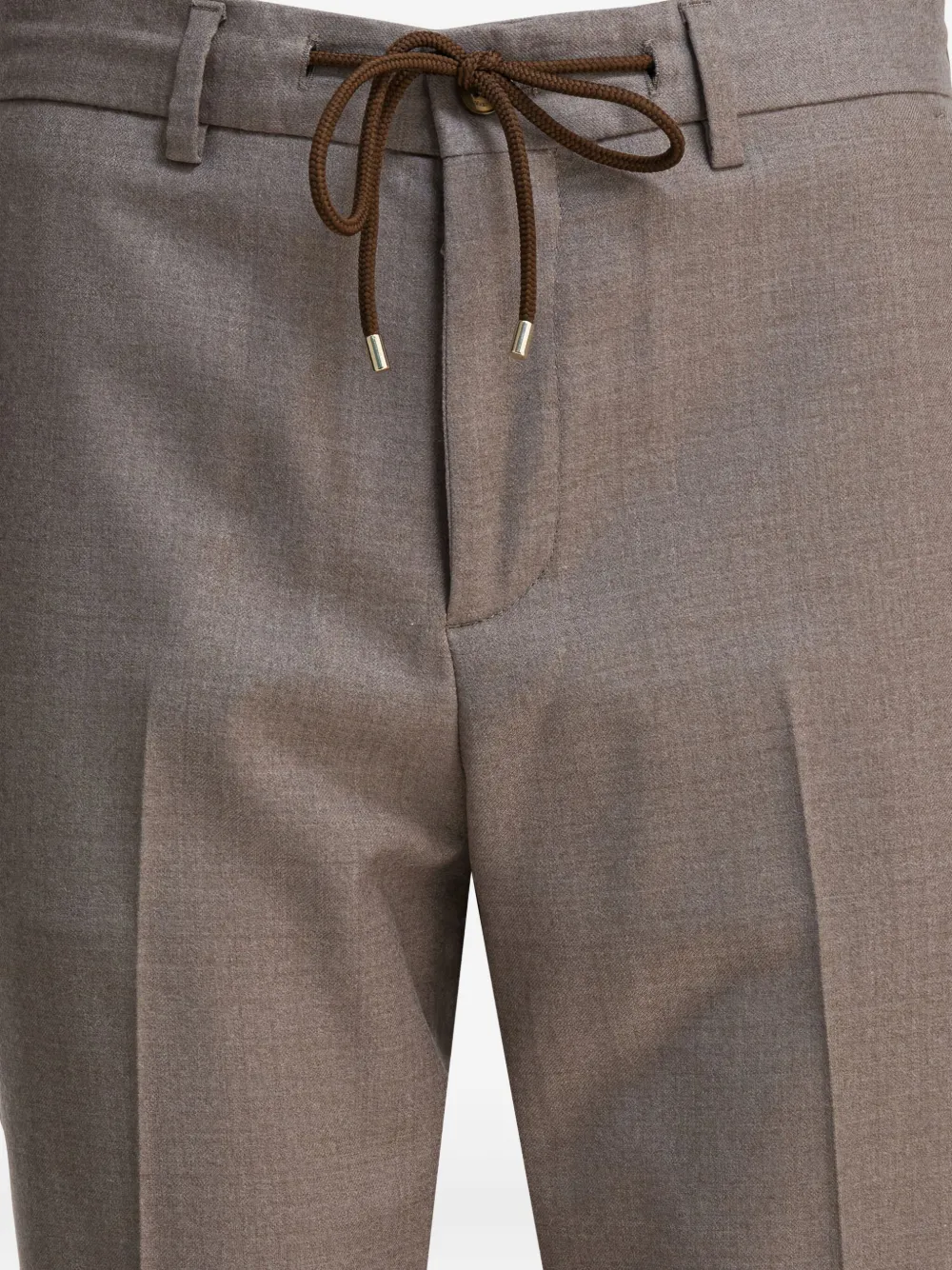 Briglia 1949 drawstring trousers - Bruin