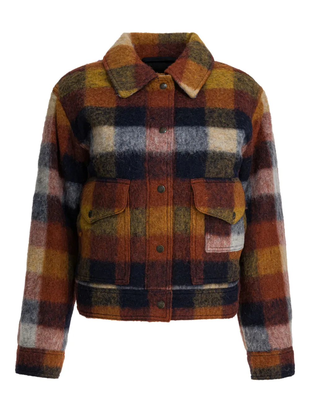 Filson check pocket jacket | Brown | Image 1