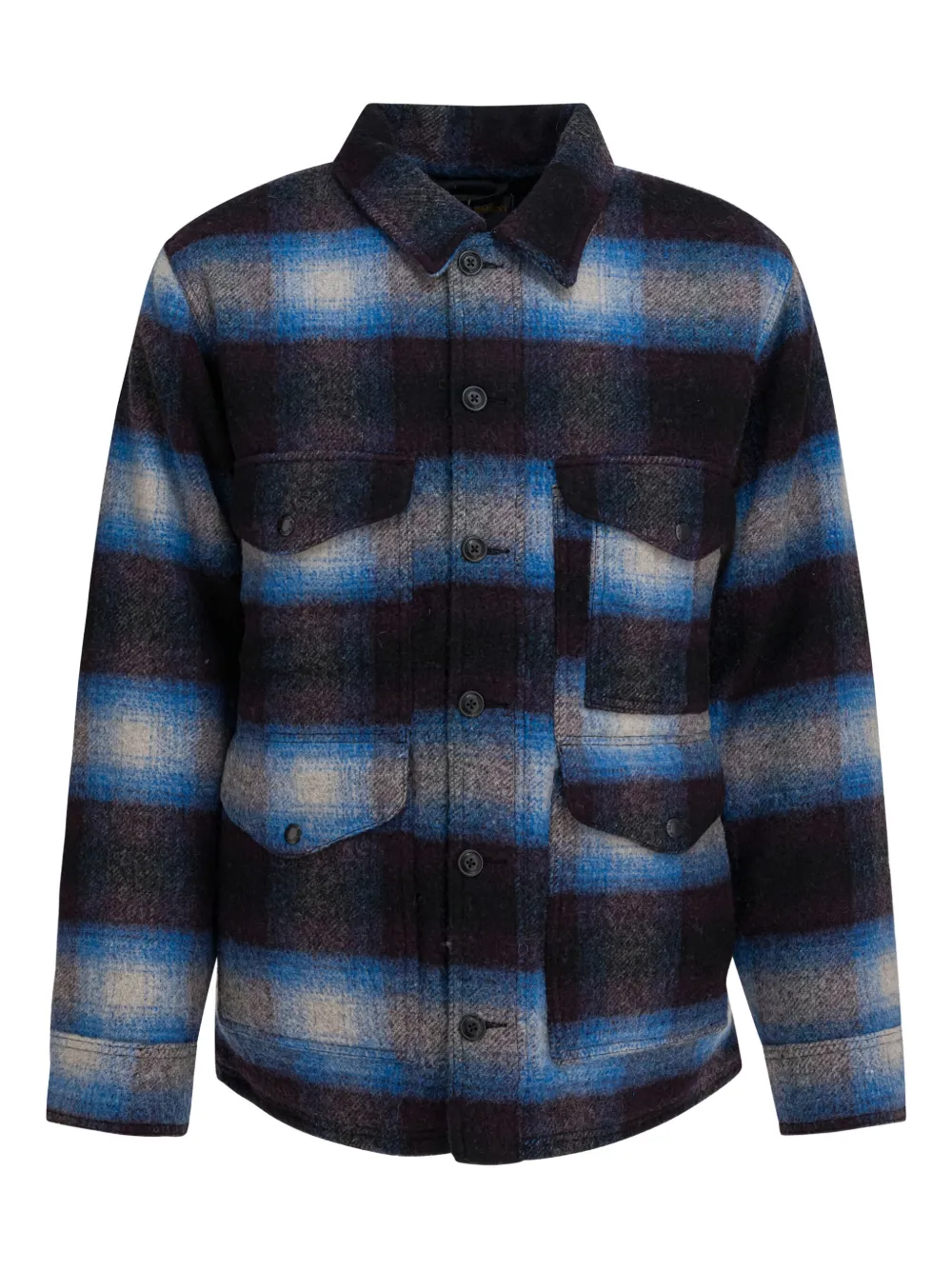 Filson plaid-pattern coat | Blue | Image 1