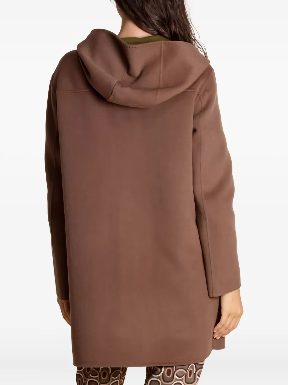 MALIPARMI abrigo con capucha y bolsillo | Abrigos con botones | Image 2