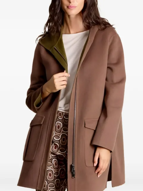 MALIPARMI hooded pocket coat