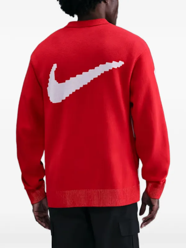 collared nike sweatshirt