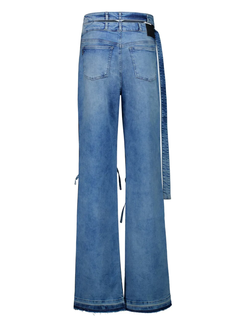 Ottolinger Strappy Signature Wrap jeans - Blauw