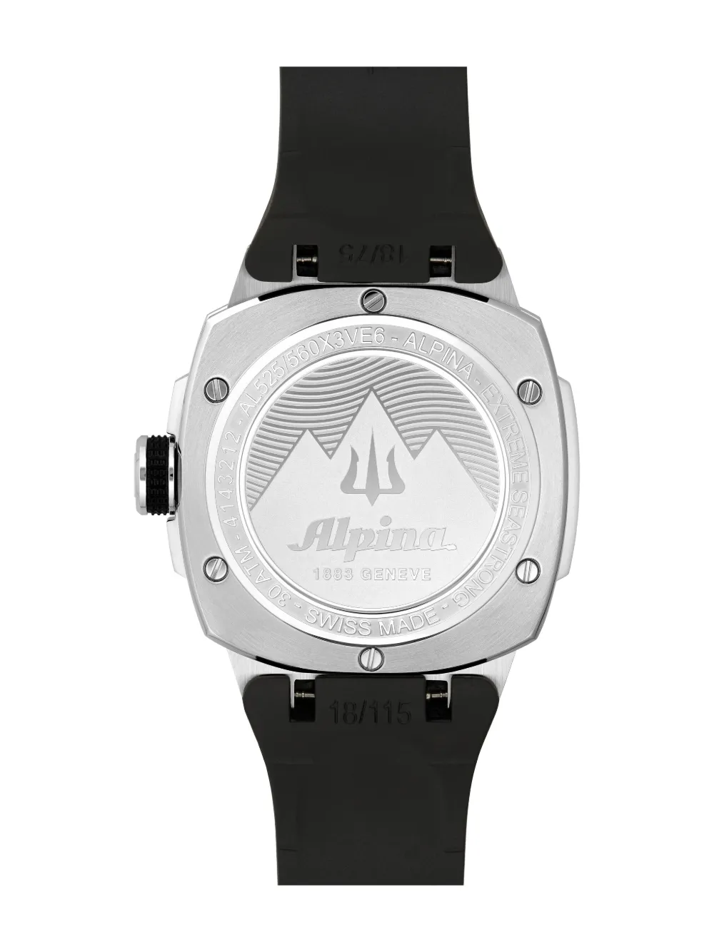 Alpina Seastrong Diver Extreme Automatic 50mm In Black