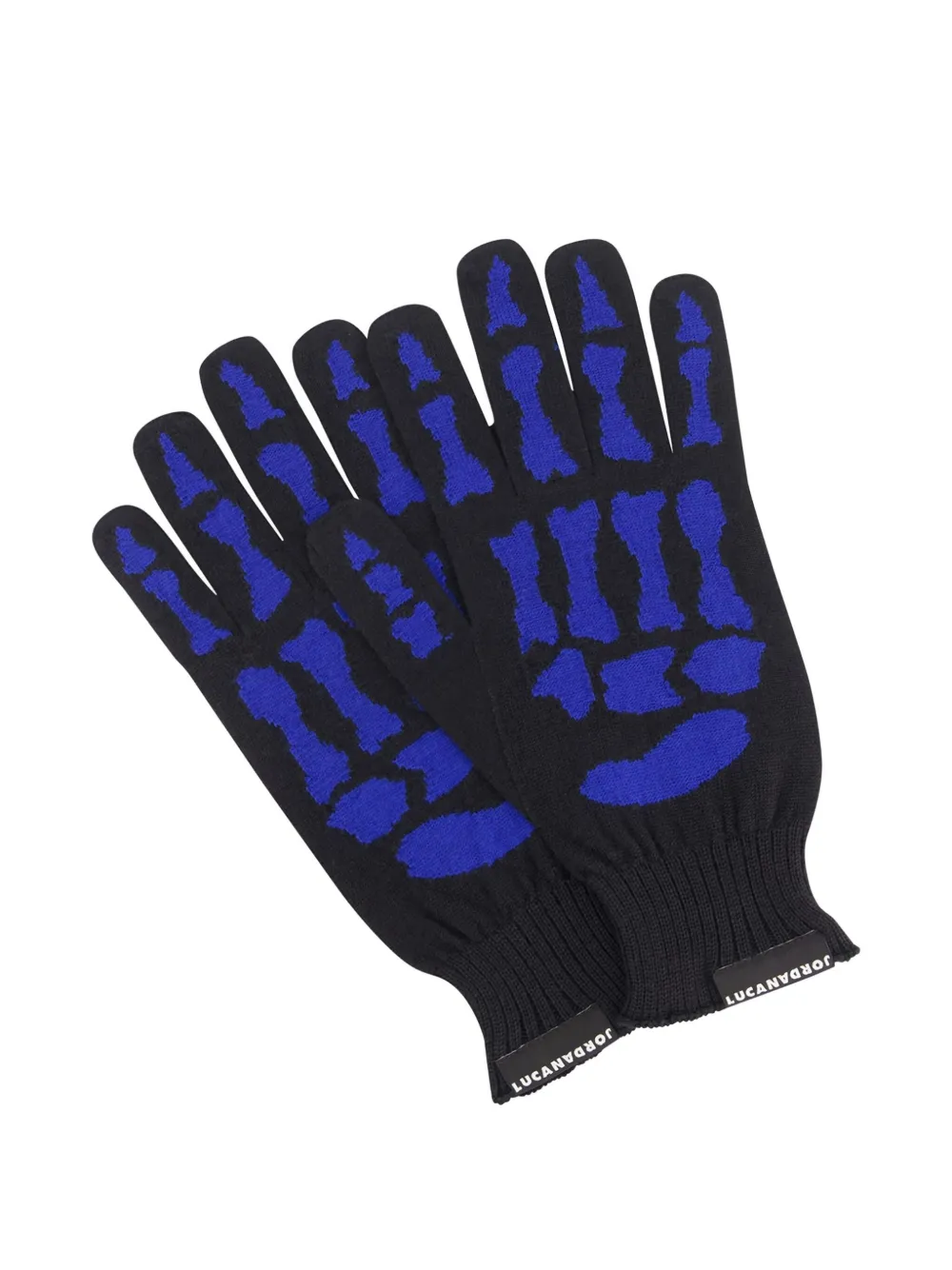 JORDANLUCA skeleton-print gloves | Image 2