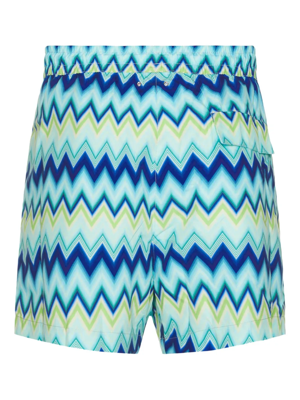 Missoni - Zwembroek met zigzag-patroon - heren - Polyester/Polyester