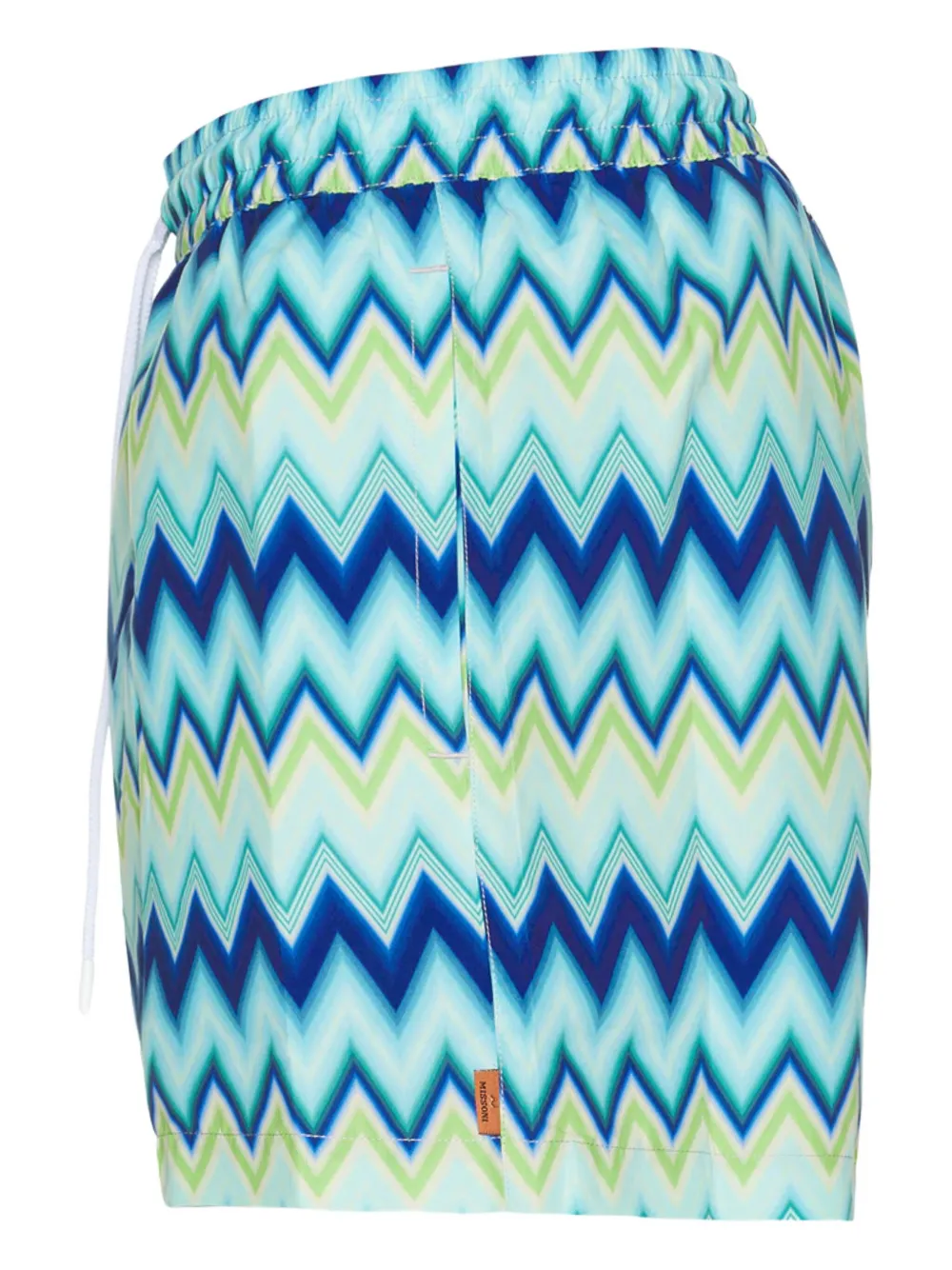 Missoni - Zwembroek met zigzag-patroon - heren - Polyester/Polyester