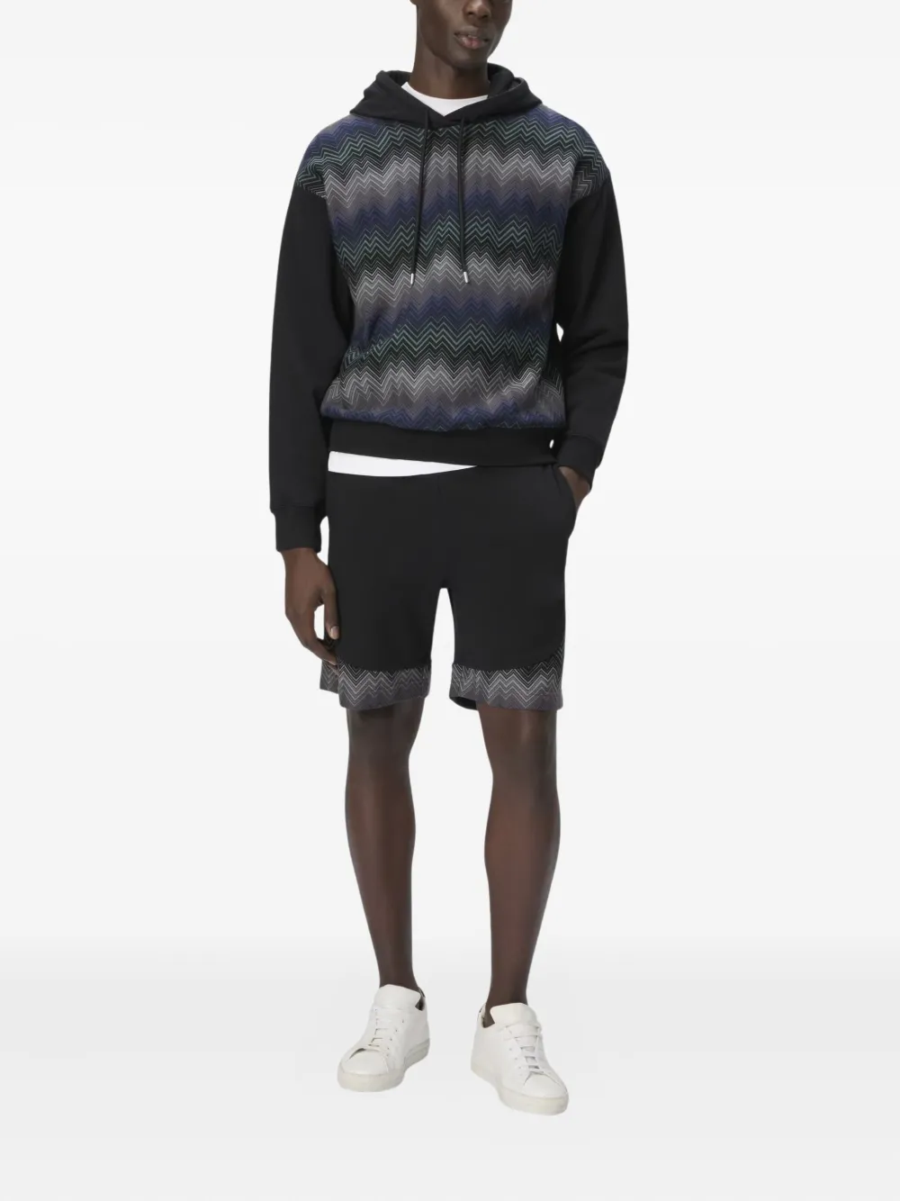 Missoni short en polaire à motif zigzag | Shorts de sport & shorts de running | Image 2