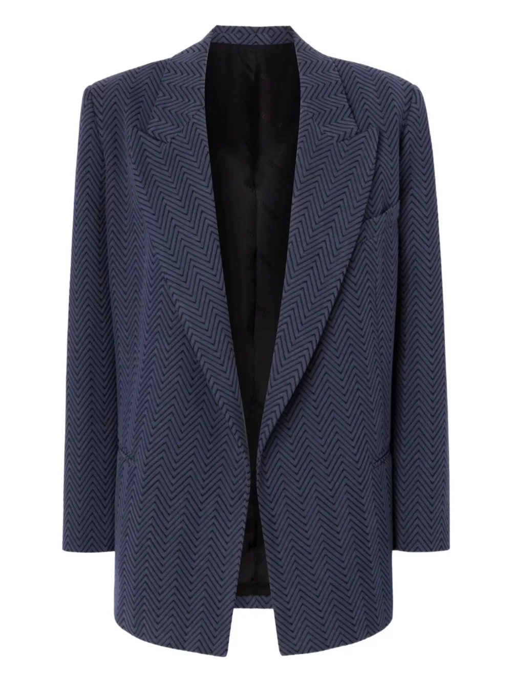 Missoni chevron-pattern blazer | Blue | Image 1