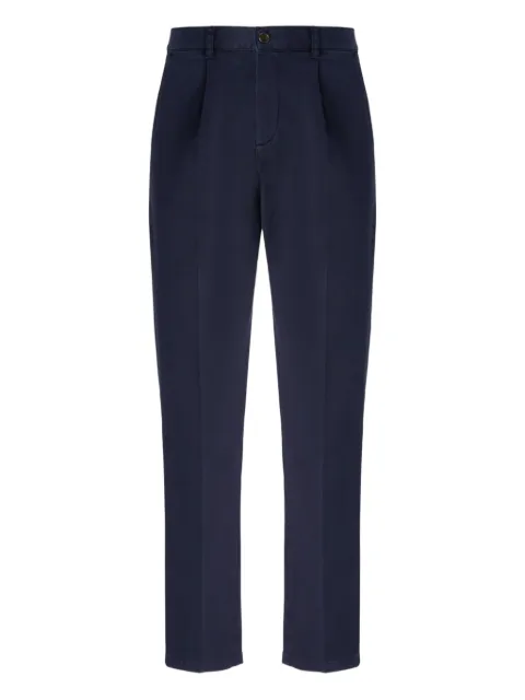 Missoni embroidered-monogram chino pants