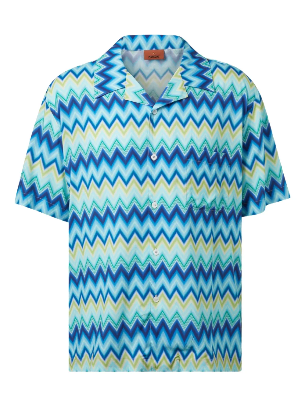 Missoni short-sleeves shirt - Blu