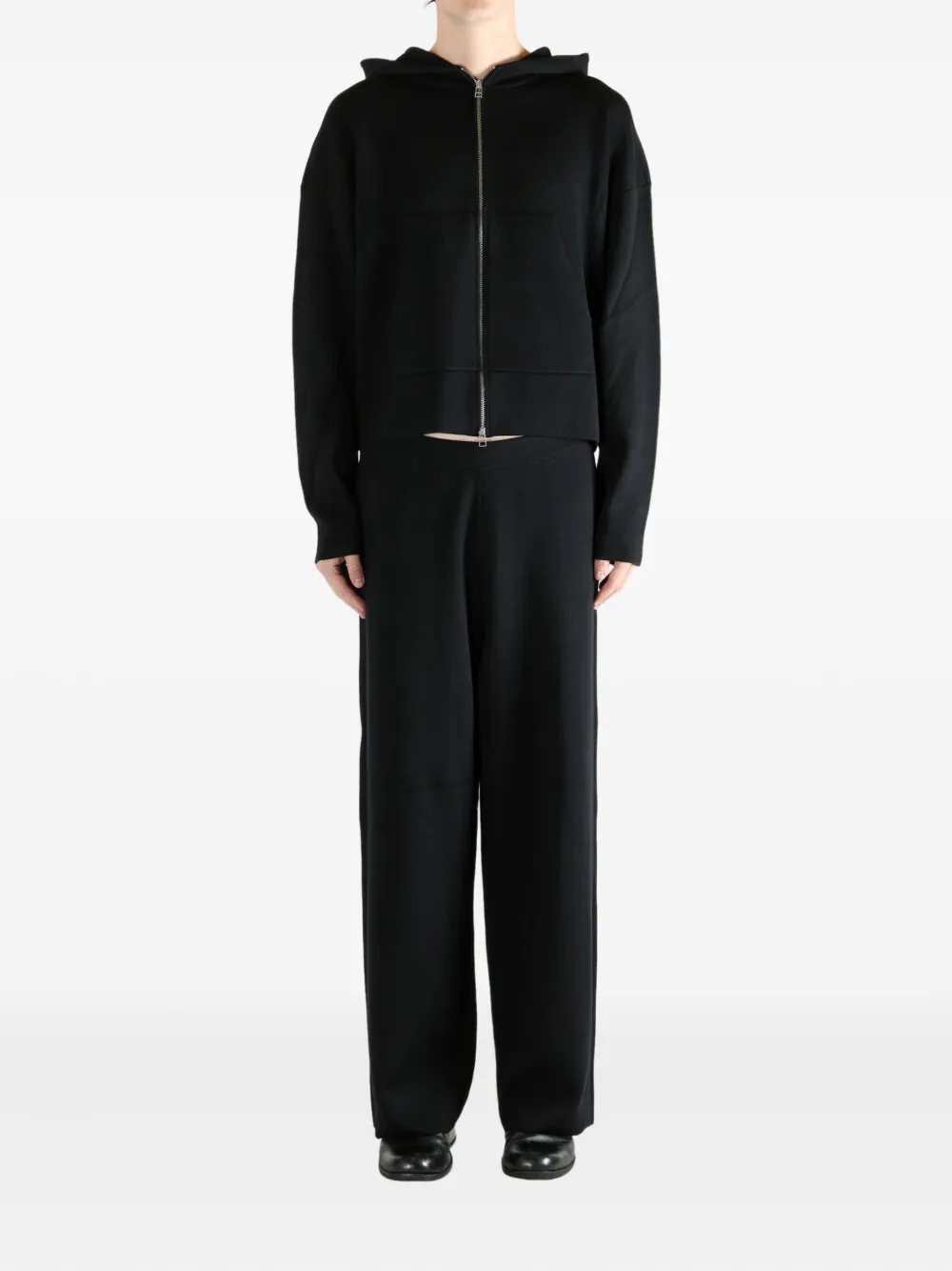 Omar Afridi zip-up wool hoodie | Hoodies | Image 2