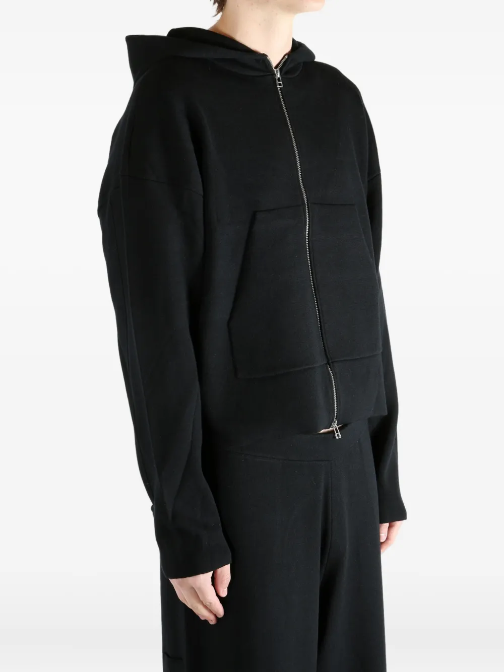 Omar Afridi 24awジップパーカー Omar Afridi ジップアップ パーカー | ブラック | FARFETCH JP