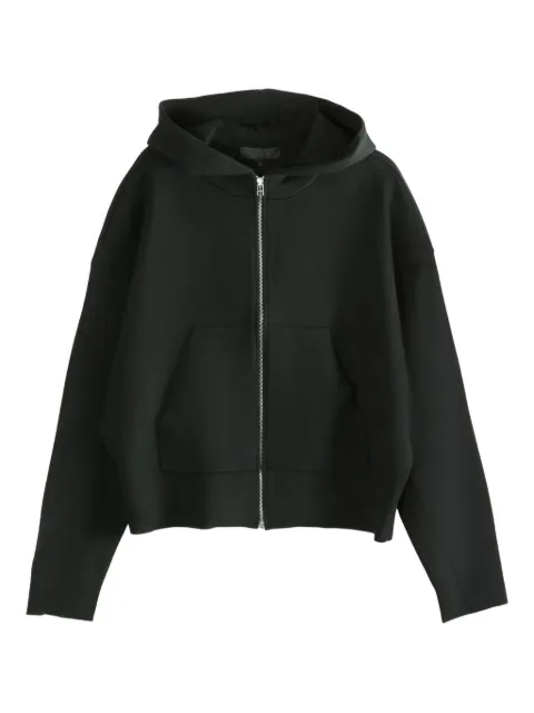 Omar Afridi zip-up wool hoodie