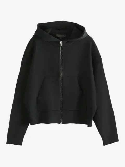 Omar Afridi zip-up wool hoodie