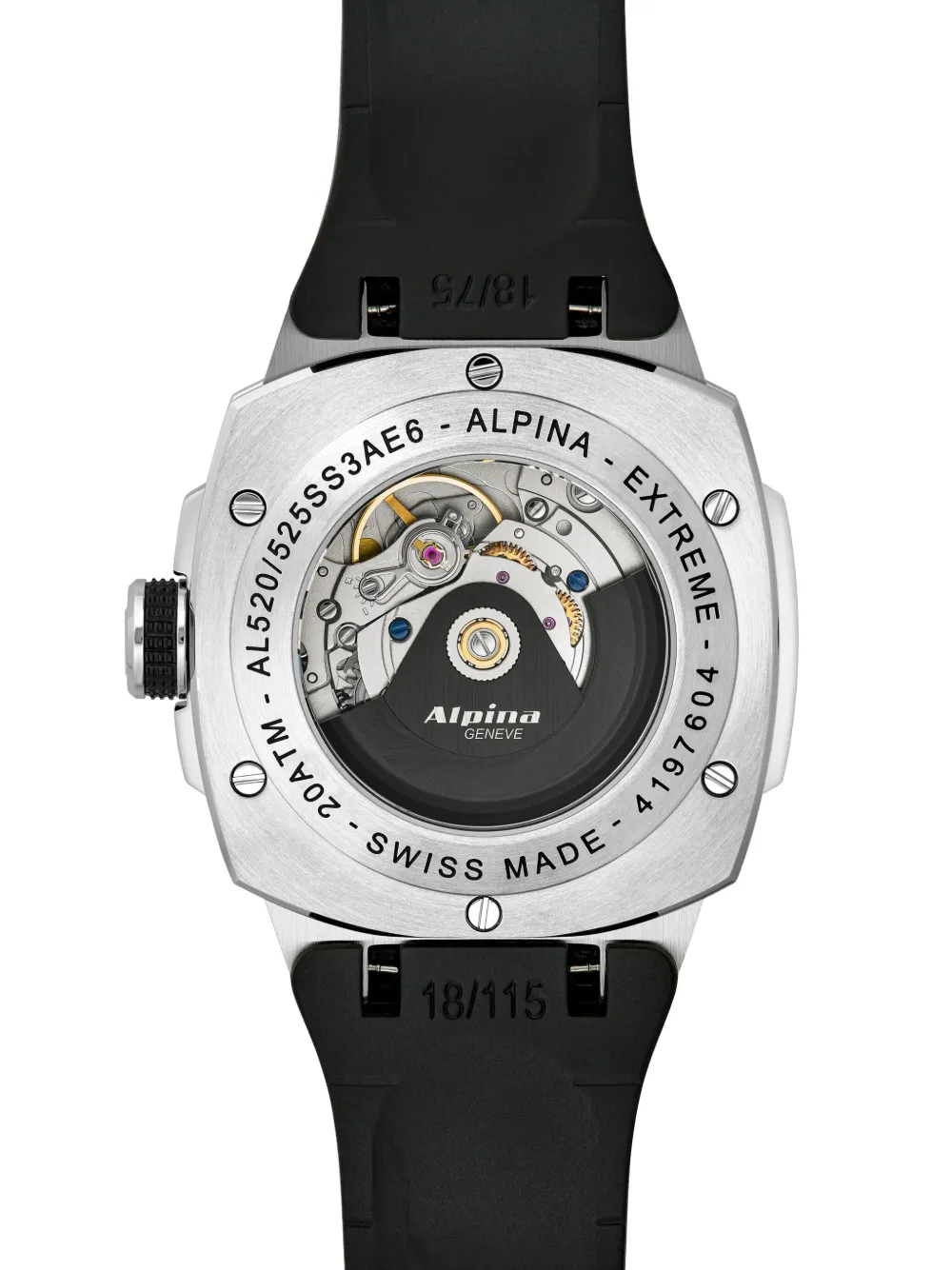 Alpina Extreme Automatic California 40.5mm In Black