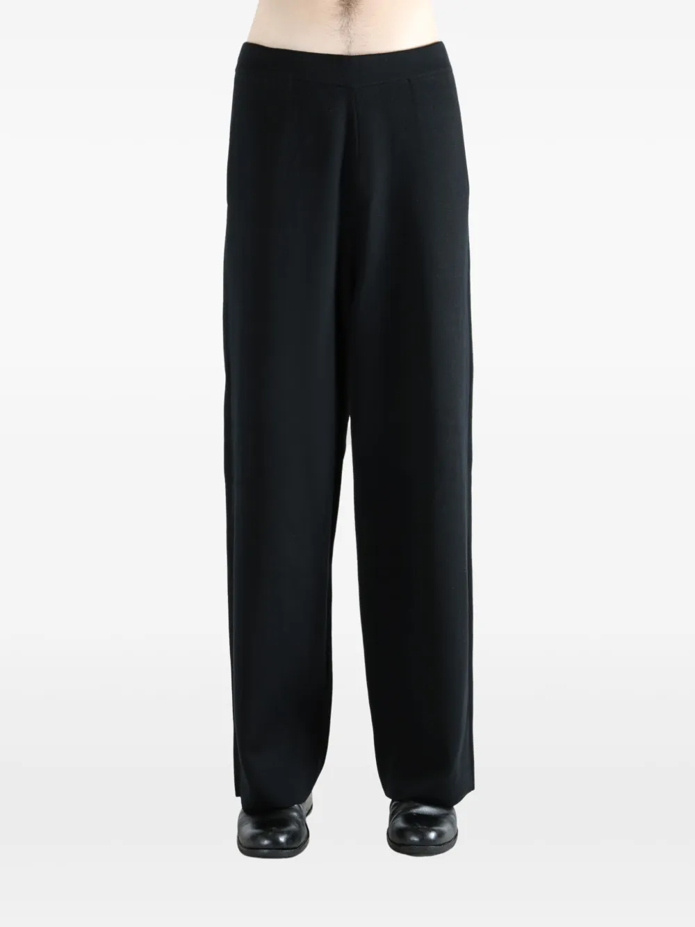 Omar Afridi knitted trousers | Wide Leg Pants | Image 2