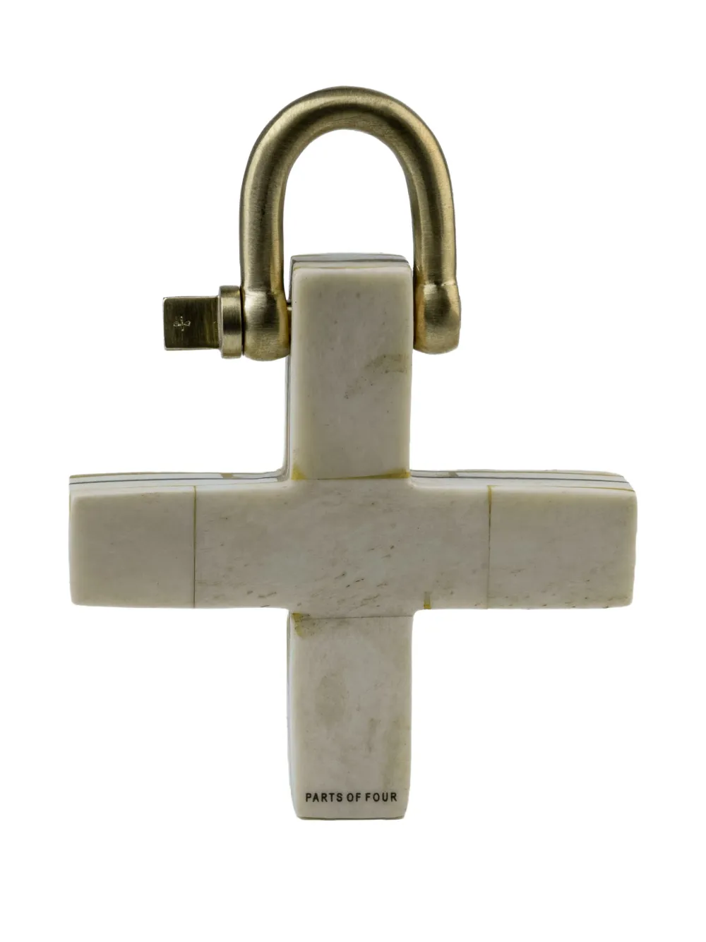 Parts of Four plus charm cross keyring | Neutrals | Image 1