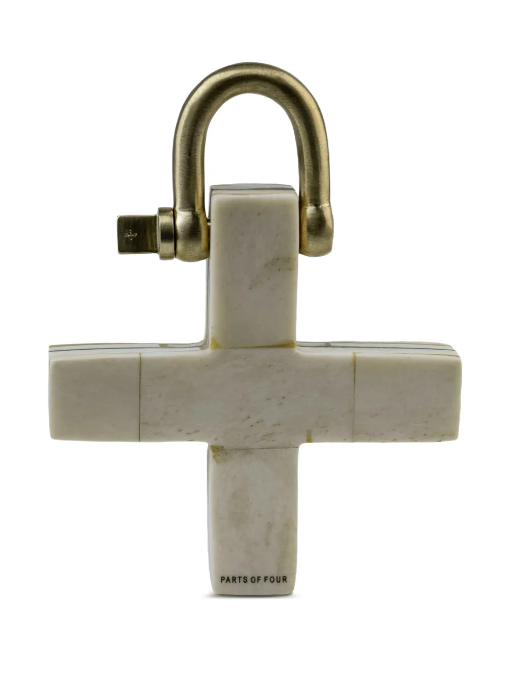 Parts of Four plus charm cross keyring | Neutrals | Image 1