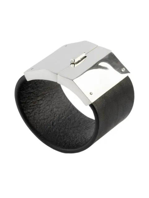 Parts of Four Box Lock sterling silver bracelet