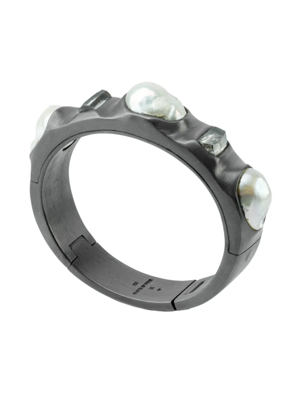 Parts Of Four Sistema Pearl Bracelet In Brown