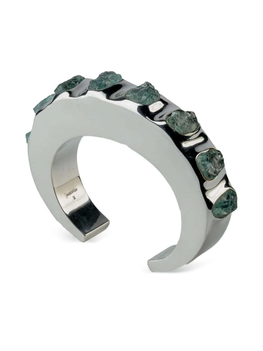 Crescent Aquamarine Bracelet