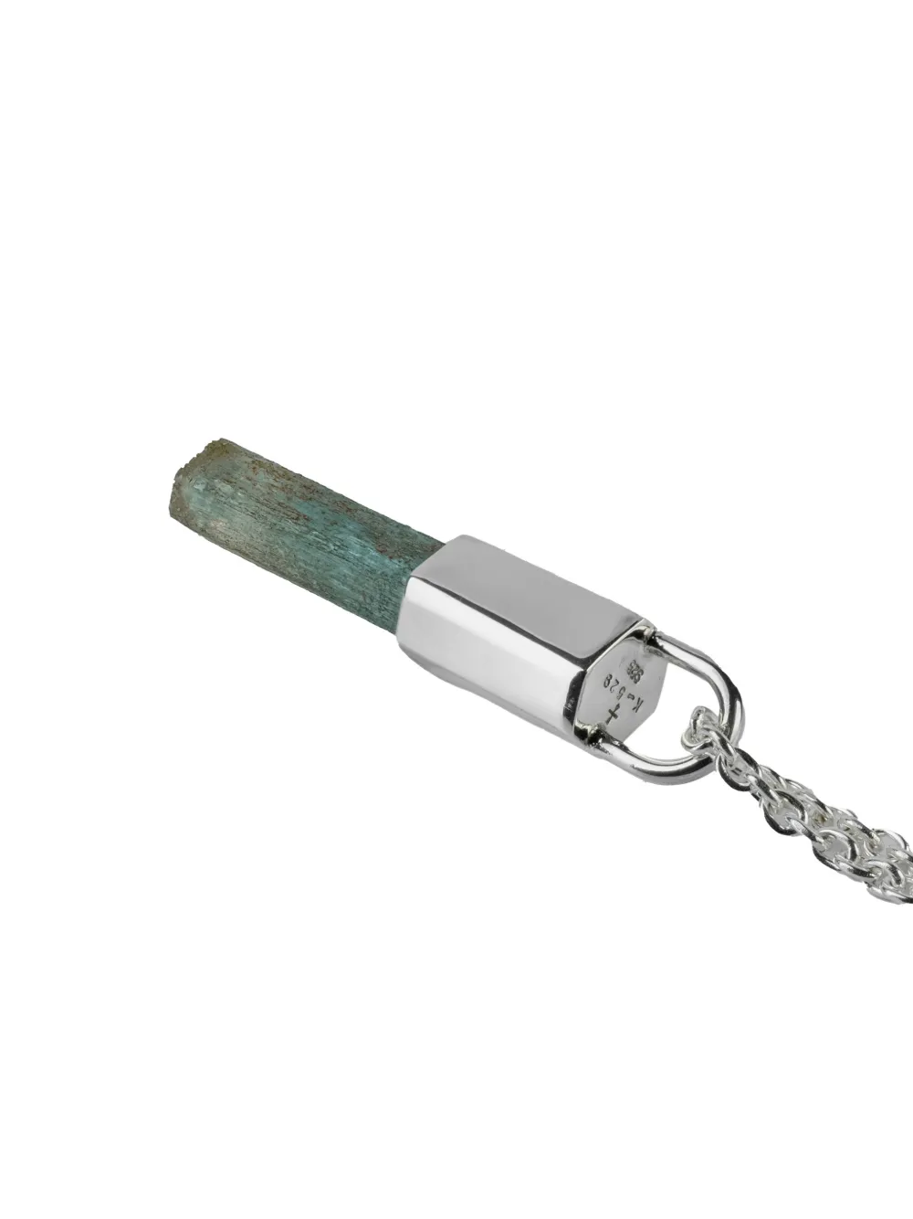 Parts Of Four Talisman Aquamarine Necklace In Green