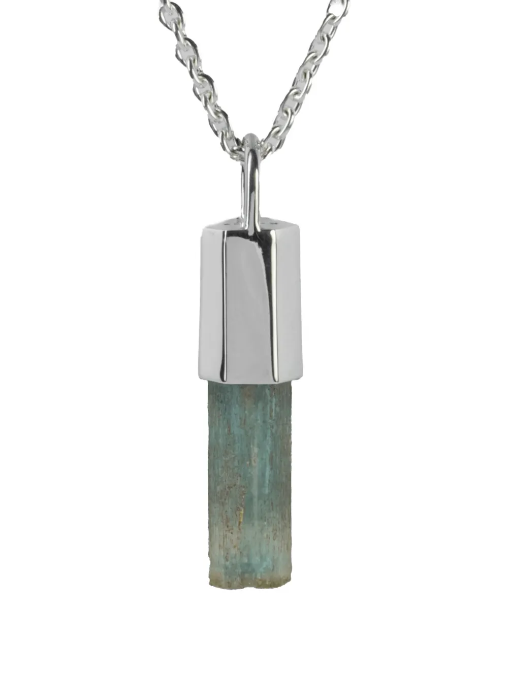 Parts Of Four Talisman Aquamarine Necklace In Green