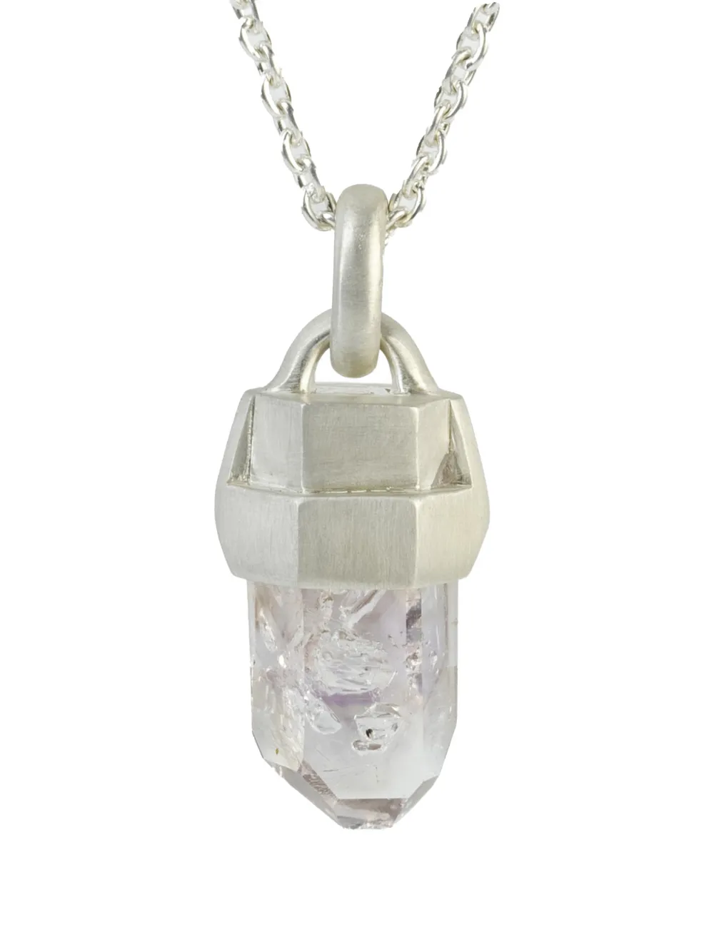 Parts Of Four Talisman Necklace In Metallic