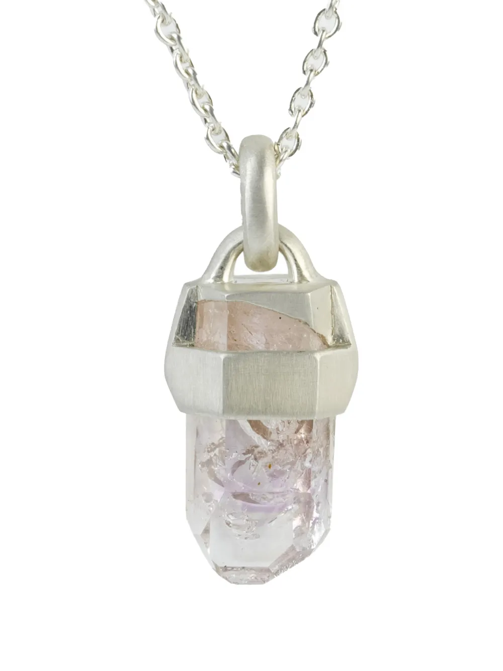 Parts Of Four Talisman Necklace In Metallic