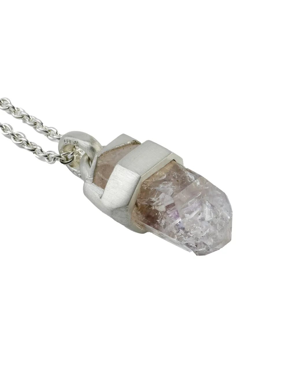 Parts Of Four Talisman Necklace In Metallic