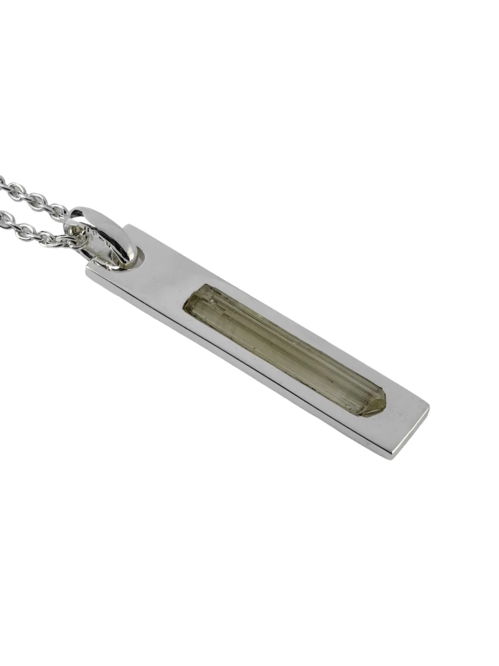 Parts Of Four Plate Zultanite Necklace In Metallic