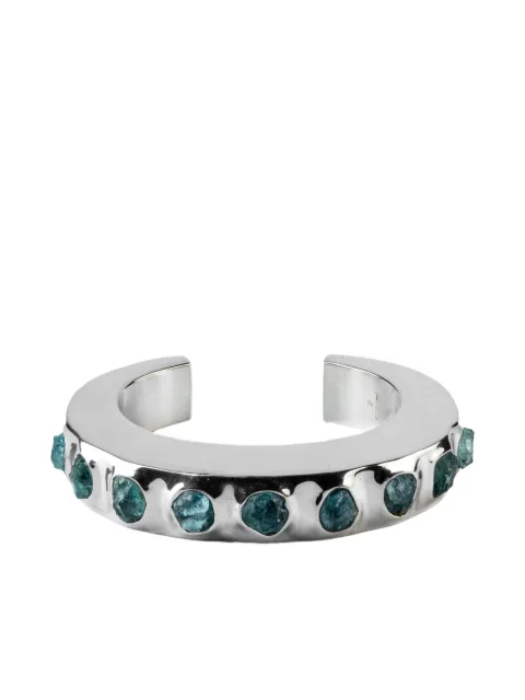 Parts of Four Crescent sterling silver bracelet