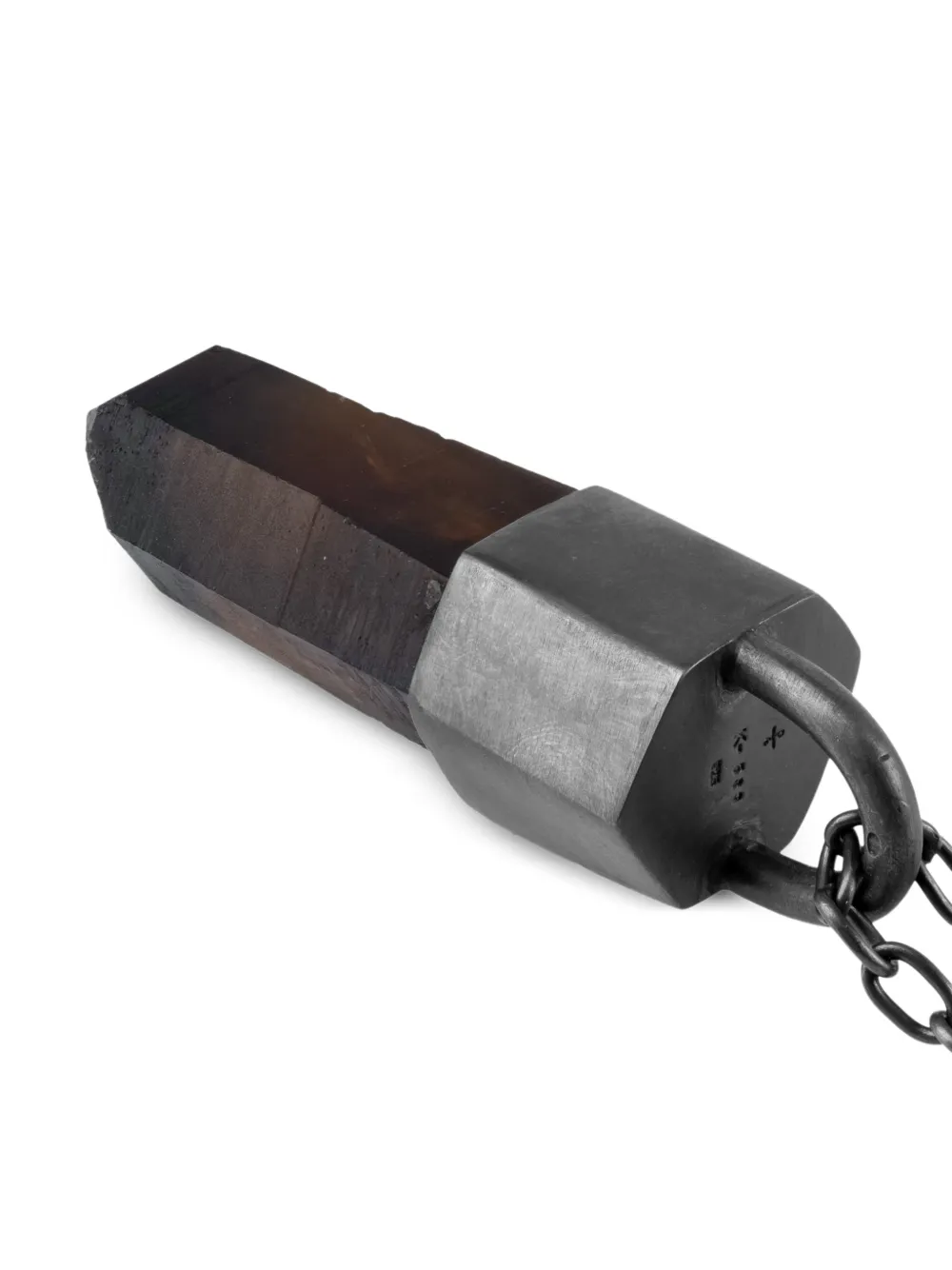 Parts Of Four Sterling Silver Talisman Citrine Necklace In Multi