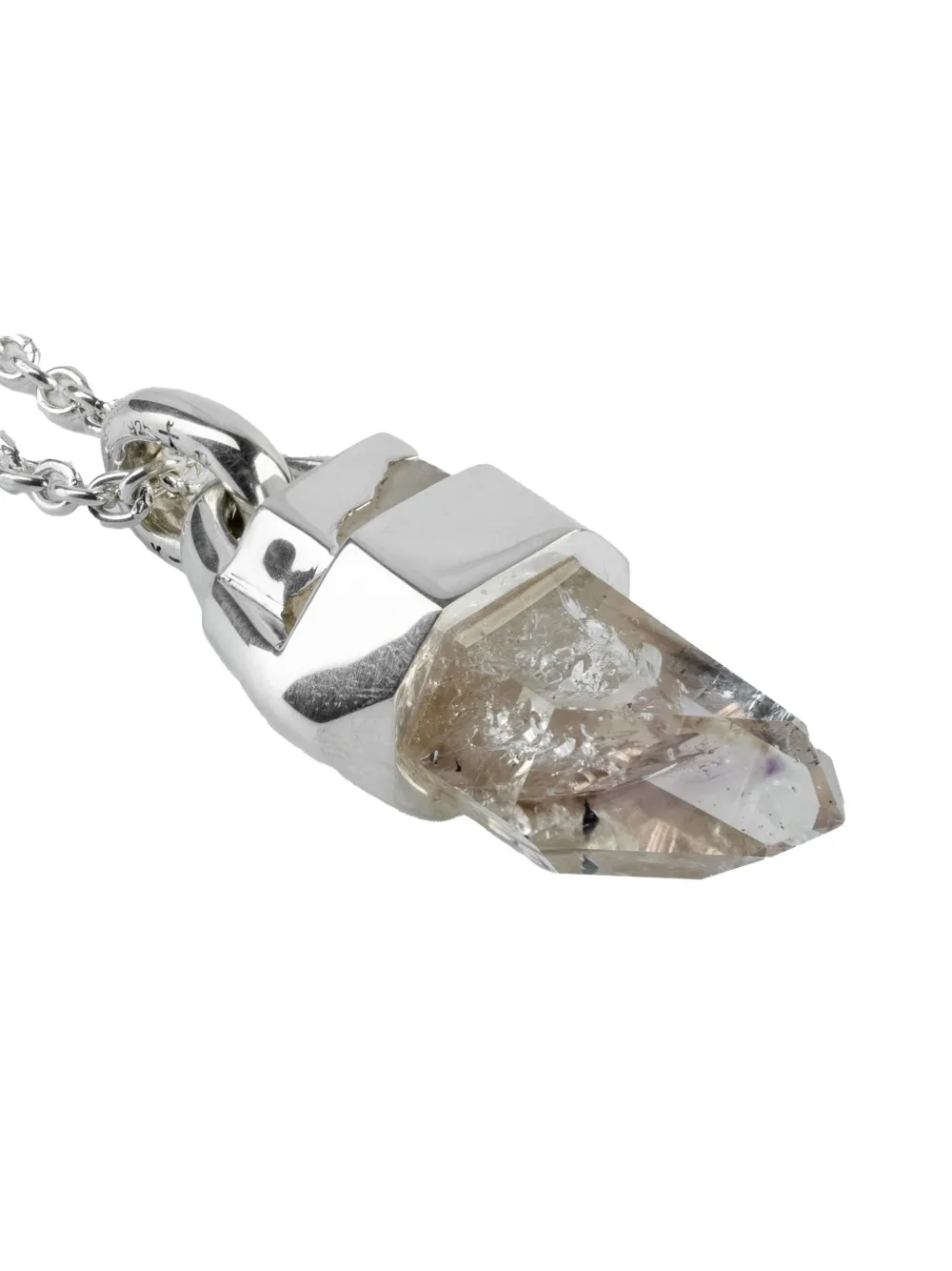 Parts Of Four Talisman Necklace In Metallic