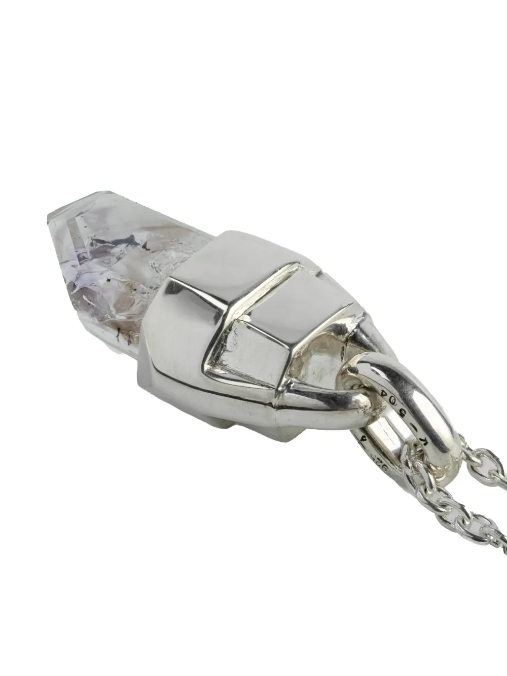 Parts Of Four Talisman Necklace In Metallic