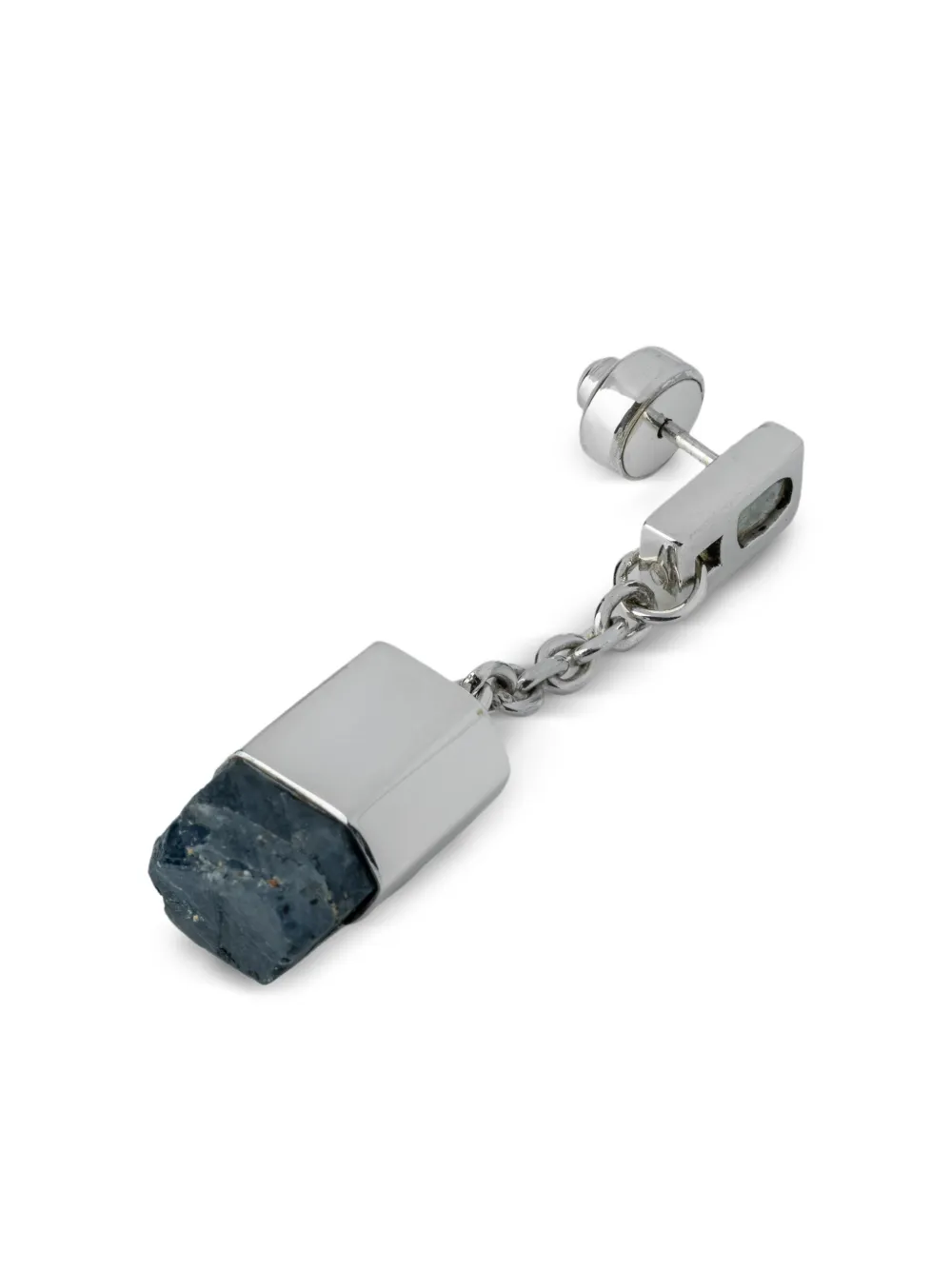 Parts of Four talisman dangle earring - Argento