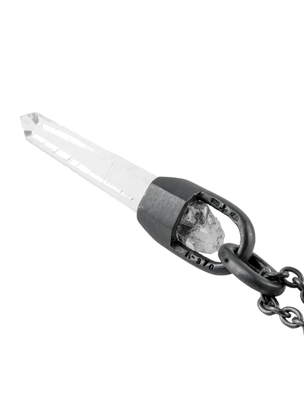 Parts Of Four Talisman Necklace In White