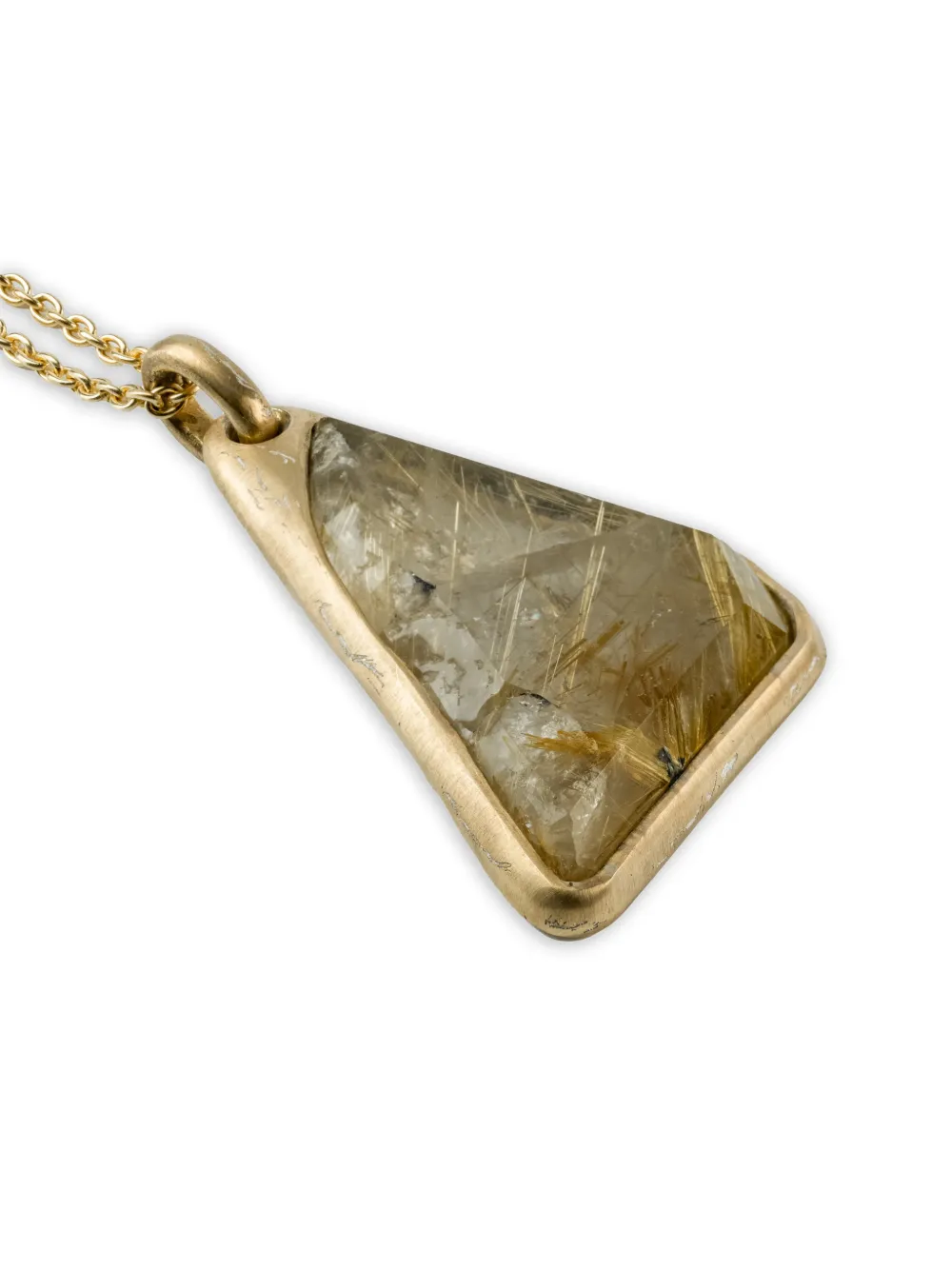 Parts of Four collier Halos en argent orné d'un quartz rutile | Joaillerie | Image 2