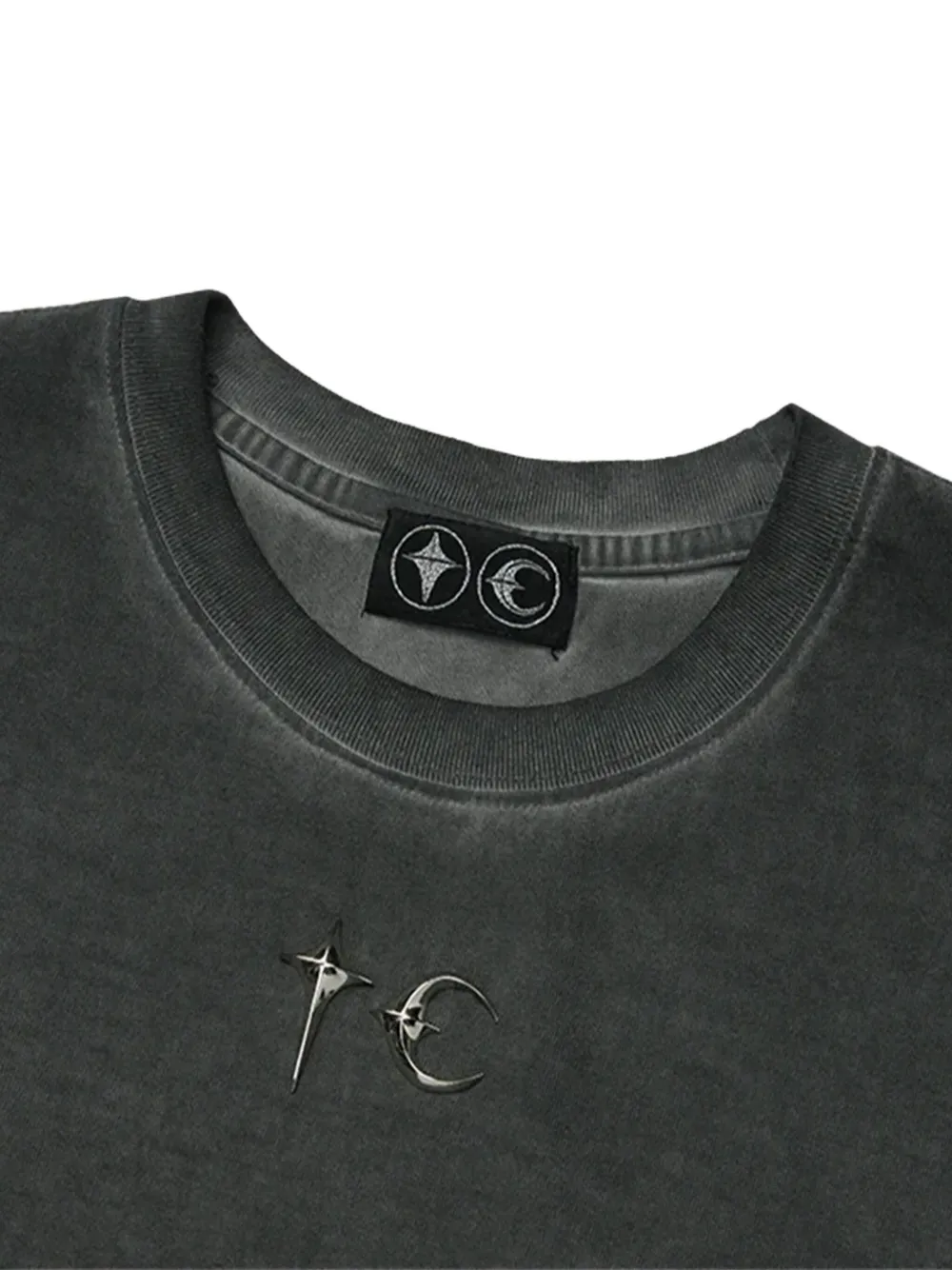  Thug Club Logo-embellishment T-shirt - Grey 