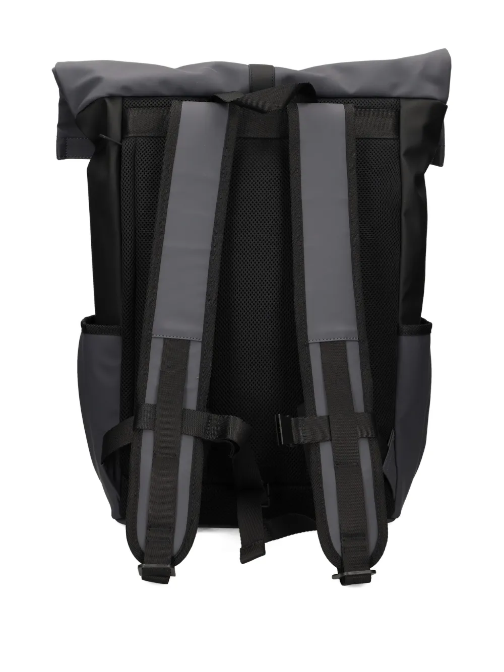 Tommy Hilfiger Th Seasonal Roll-top Backpack In Gray