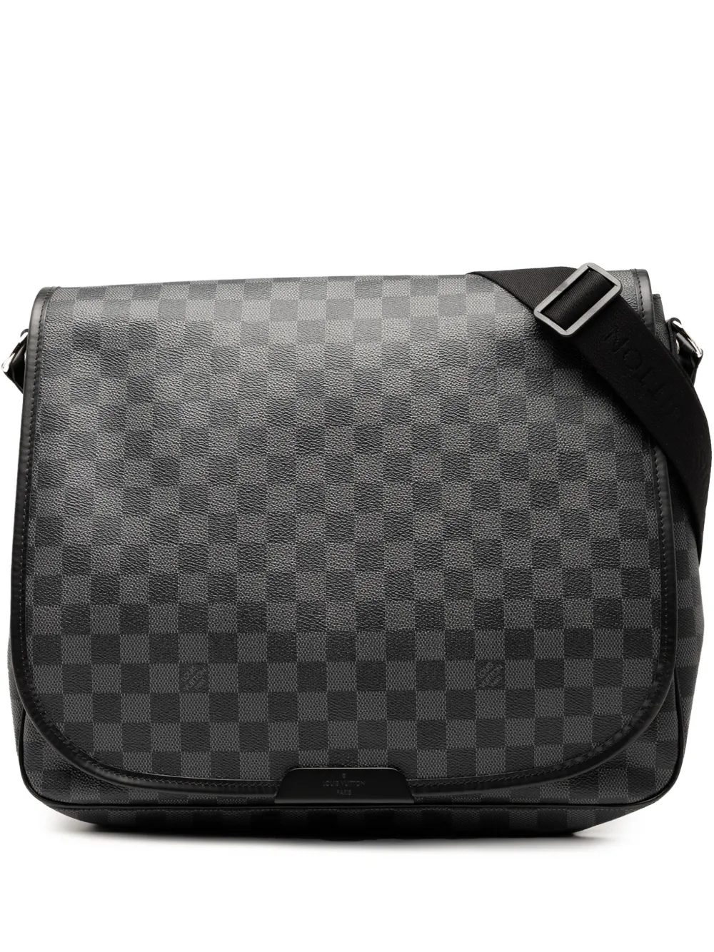 Louis Vuitton Pre-Owned 2008 Damier Graphite Daniel GM Umhängetasche | Schwarz | Image 1