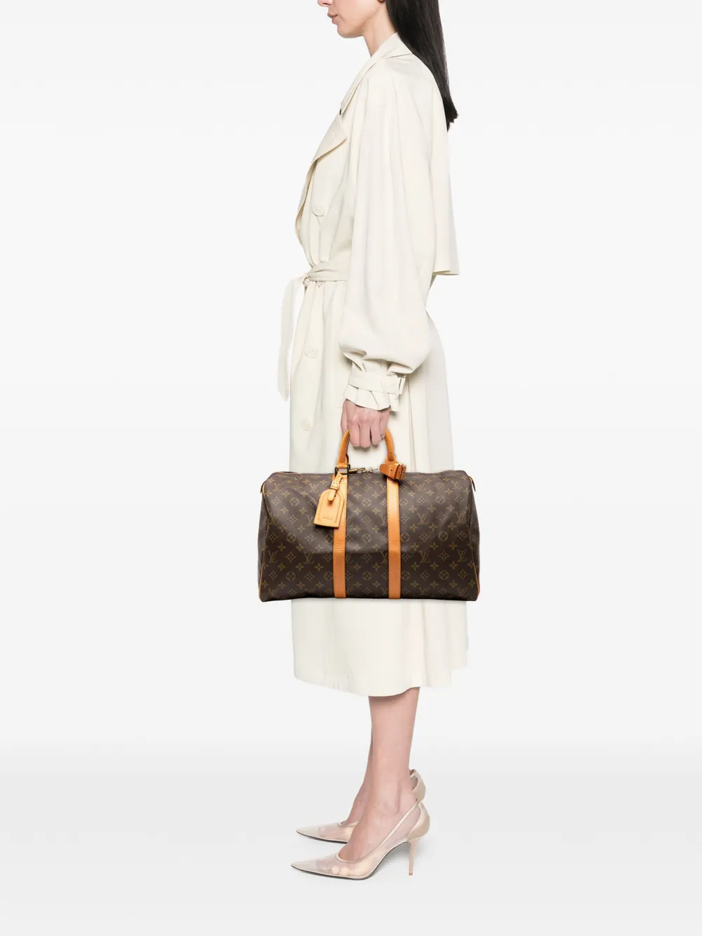 Louis Vuitton Pre-Owned 1990 Monogram Keepall 45 travel bag | Pre-Owned | Image 2