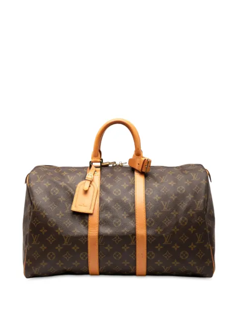 Louis Vuitton Pre-Owned 1990 Monogram Keepall 45 travel bag