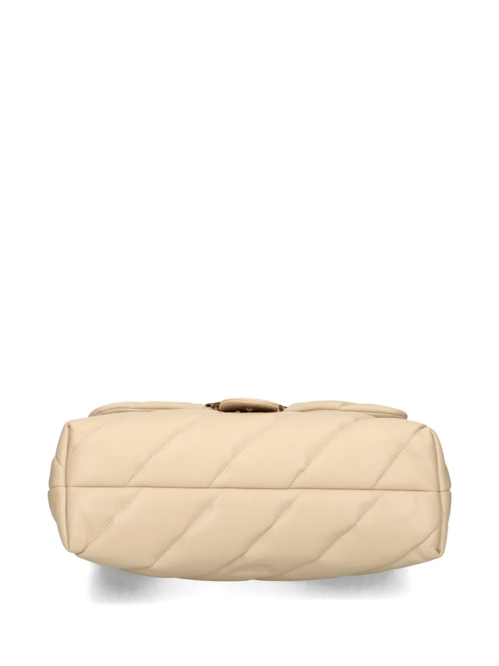 Pinko Medium Love Puff Chain-strap Shoulder Bag In Neutral