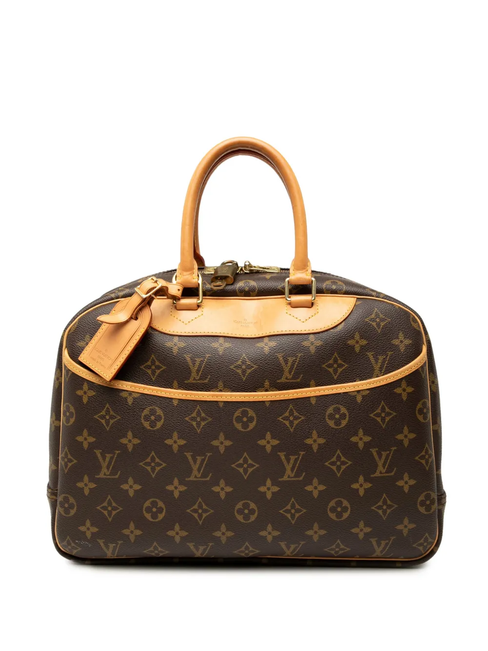 Louis Vuitton Pre-Owned 1999 モノグラム ドーヴィル ハンドバッグ - ブラウン Louis Vuitton Pre-Owned 1999 モノグラム ドーヴィル ハンドバッグ - ブラウン