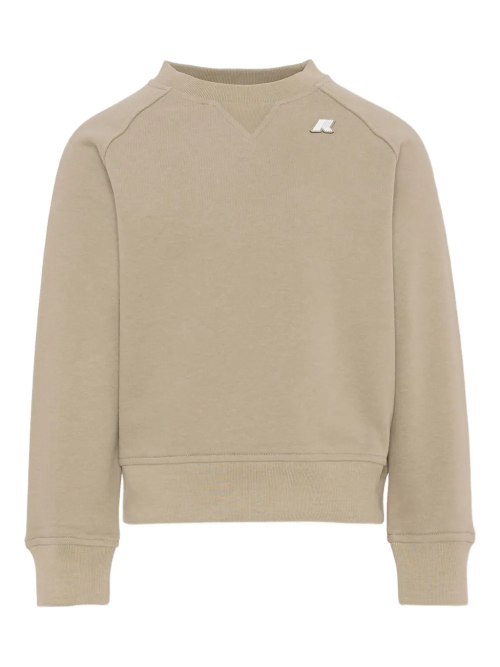 K Way Kids sweat à patch logo | tons neutres | Image 1