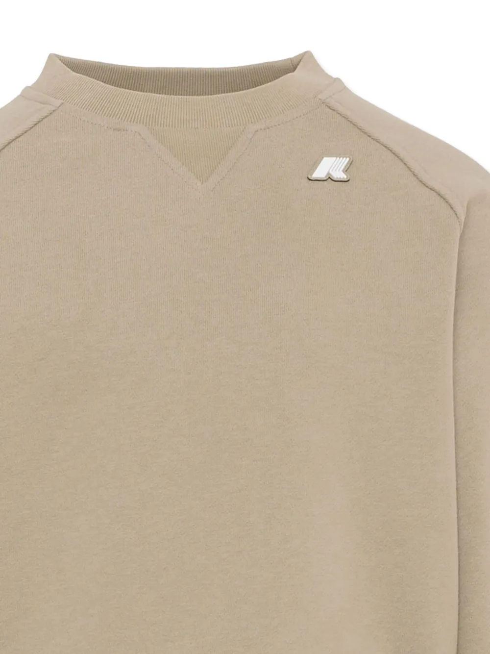 K Way Kids Sweater met logopatch Beige